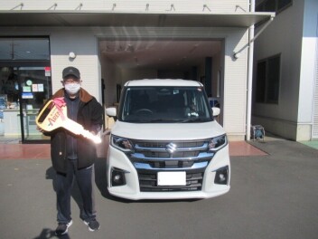 ソリオ納車です。